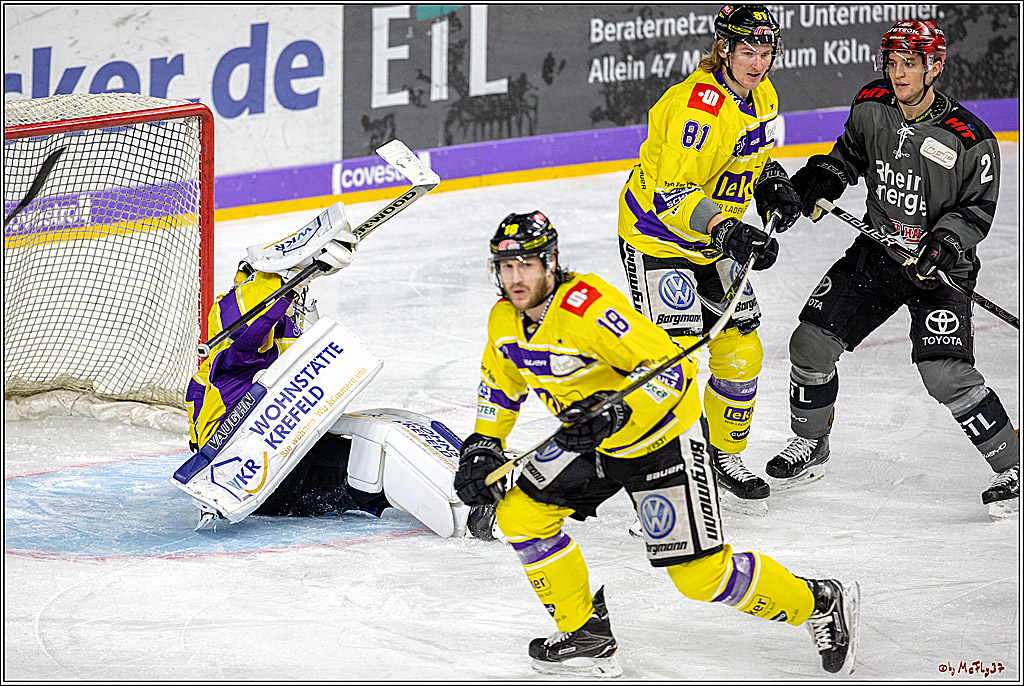 DEL; Koelner Haie - Krefeld Pinguine, 23.12.2018